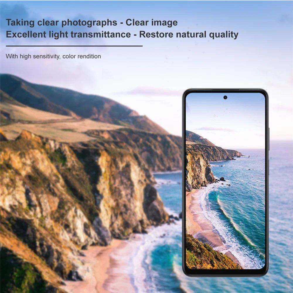 IMAK For Oppo A5i Pro 4G Tempered Glass Camera Lens Protector + Acrylic Lens Cap - 6