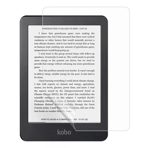 For Kobo Clara 2E Anti-scratch E-reader Screen Protector High Definition Bubble-free Sensitive Touch Protective PET Film - 1