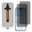 2Pcs For iPhone Air Screen Protector Anti Spy High Aluminium Silicon Glass Film with Dust Removal Tool - 1