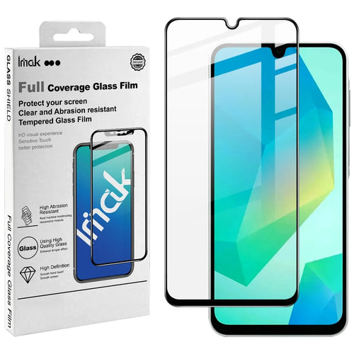 IMAK Pro+ Series For Samsung Galaxy A17 5G / A17 4G Tempered Glass Full Screen Protector Sensitive Touch Film - 1