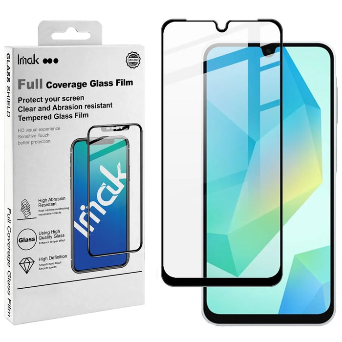 IMAK Pro+ Series For Samsung Galaxy A16 5G / 4G Tempered Glass Full Screen Protector Sensitive Touch Film - 1