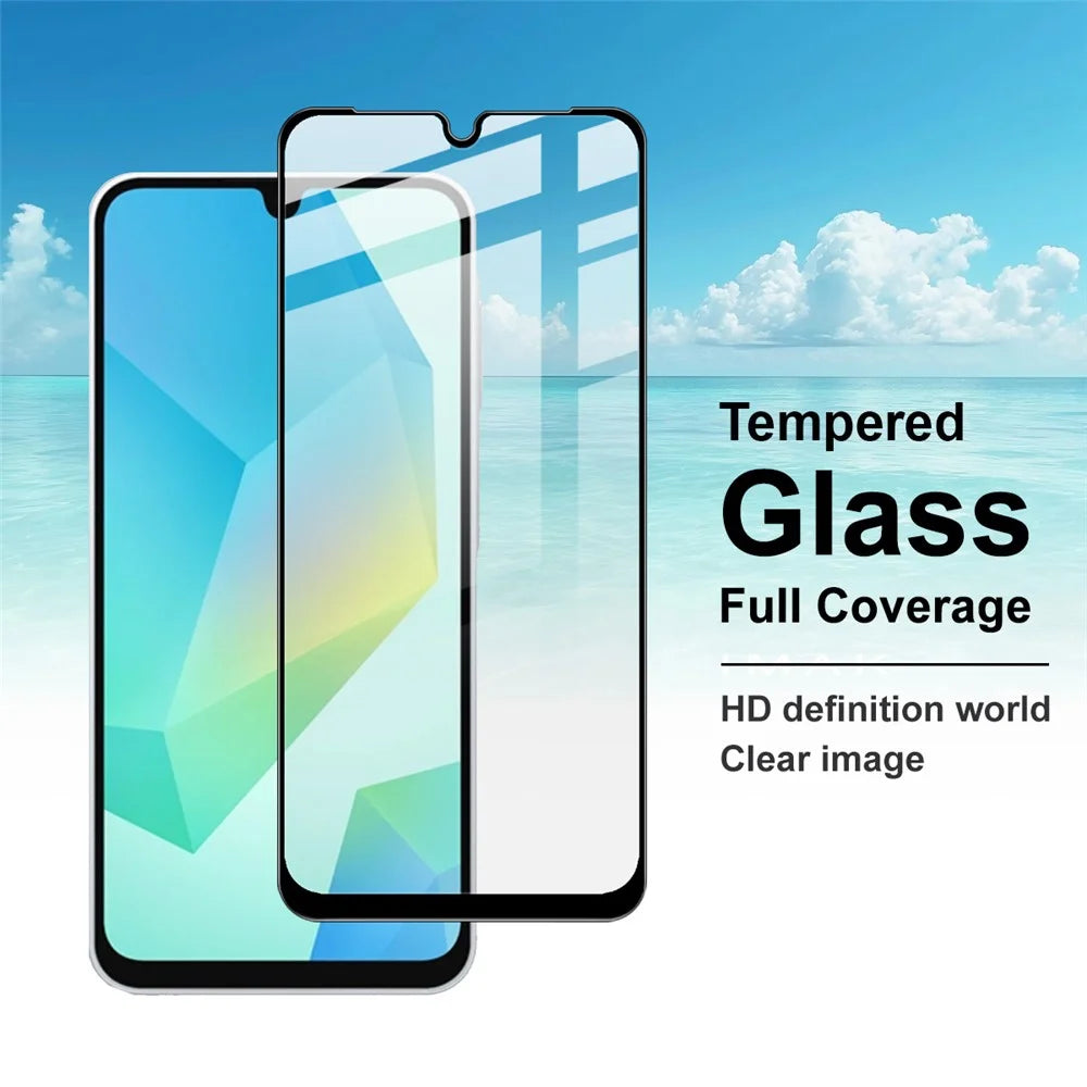 IMAK Pro+ Series For Samsung Galaxy A16 5G / 4G Tempered Glass Full Screen Protector Sensitive Touch Film - 3