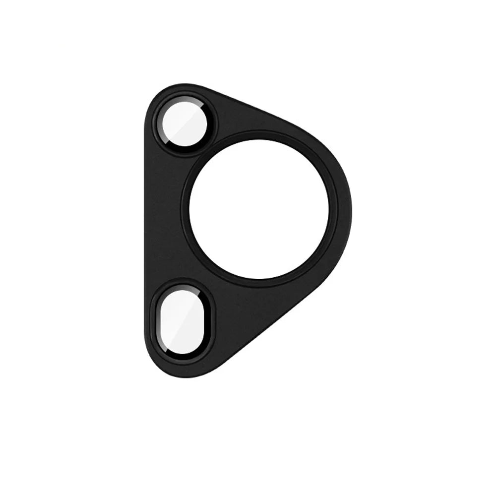IMAK For Huawei Huawei Pura 70 Ultra Camera Lens Film Metal Lens Cap + Tempered Glass Lens Protector - Black - 3