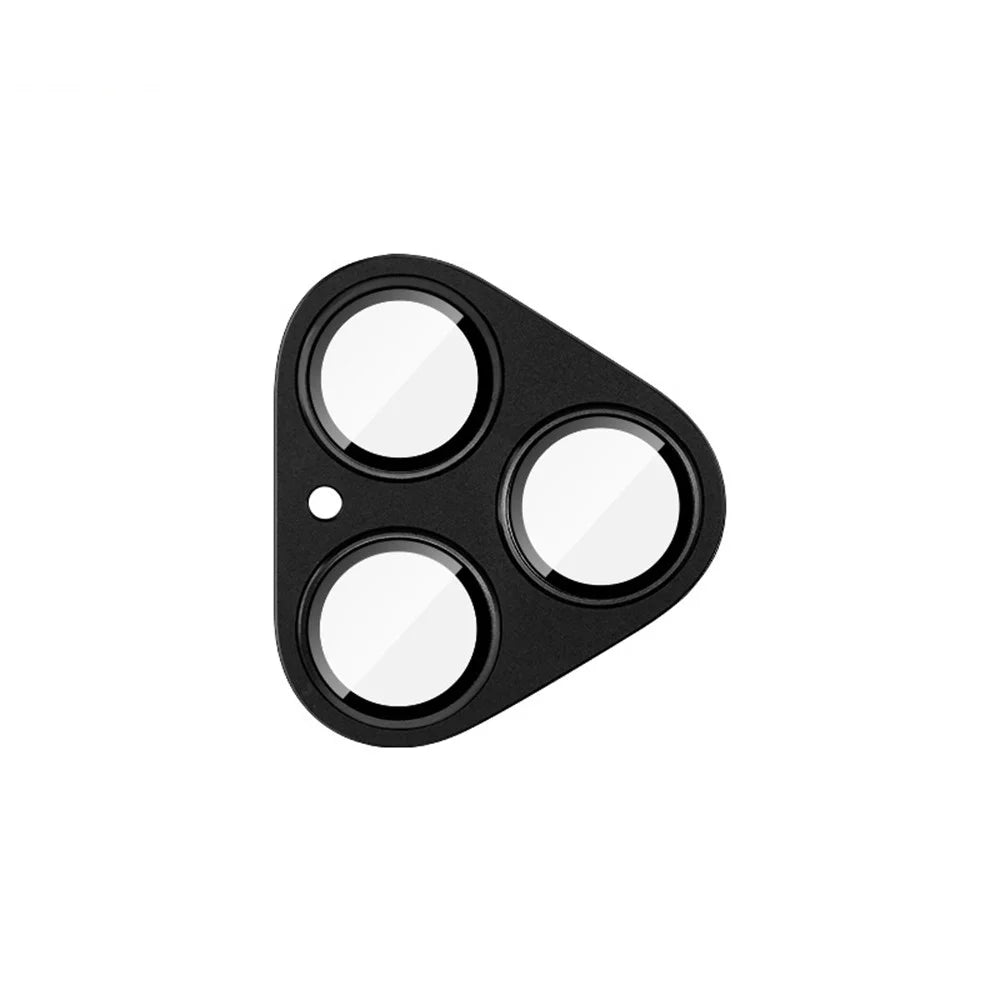 IMAK For Huawei Pura 80 Camera Lens Film Metal Lens Cap + Tempered Glass Lens Protector - Black - 3