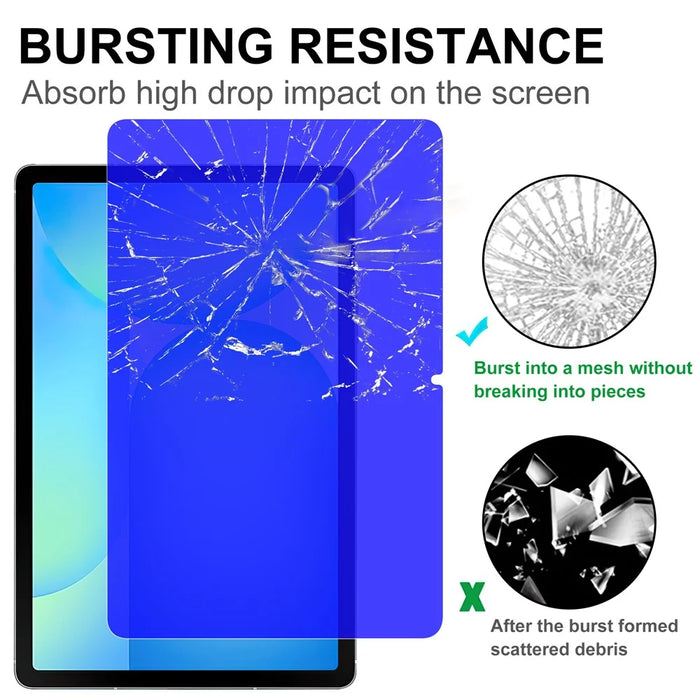 For Samsung Galaxy Tab S11 Tempered Glass Screen Protector Blue Light Blocking Screen Film - 4