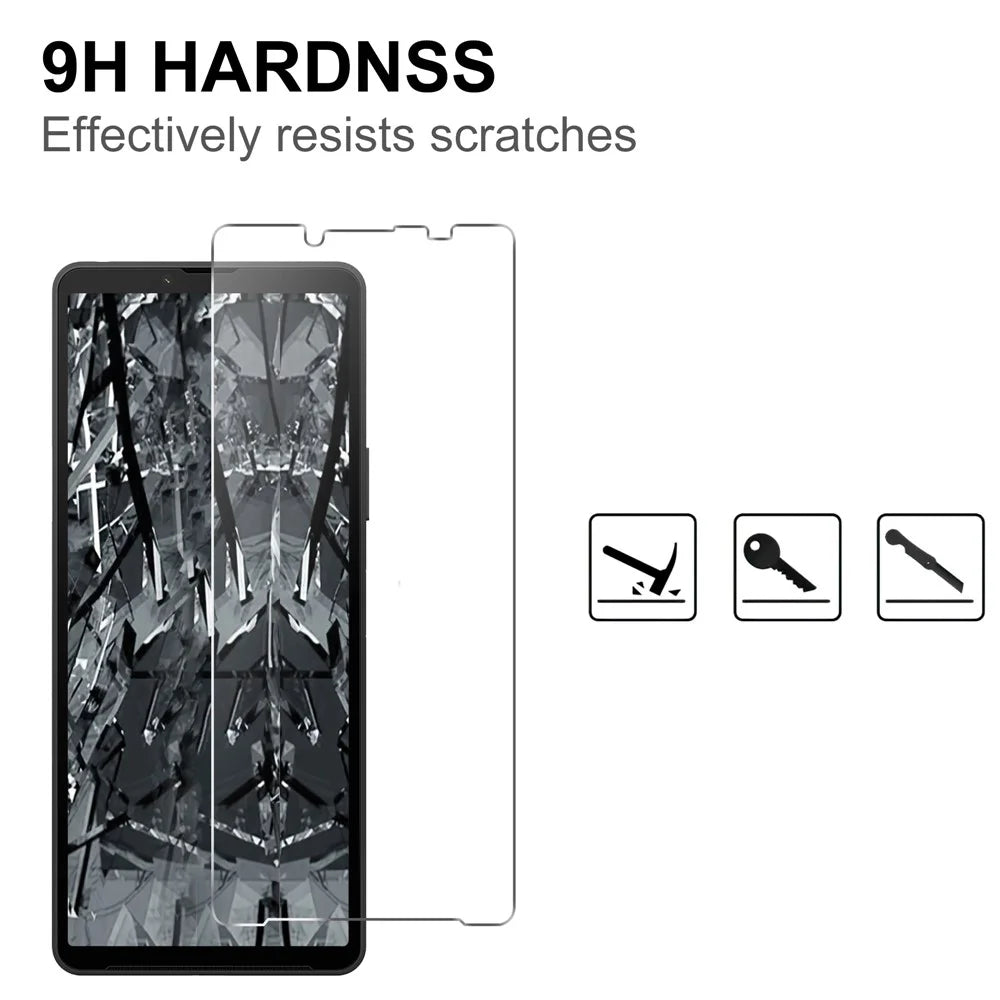 For Sony Xperia 10 VII Screen Protector 2.5D HD Tempered Glass Film - 3