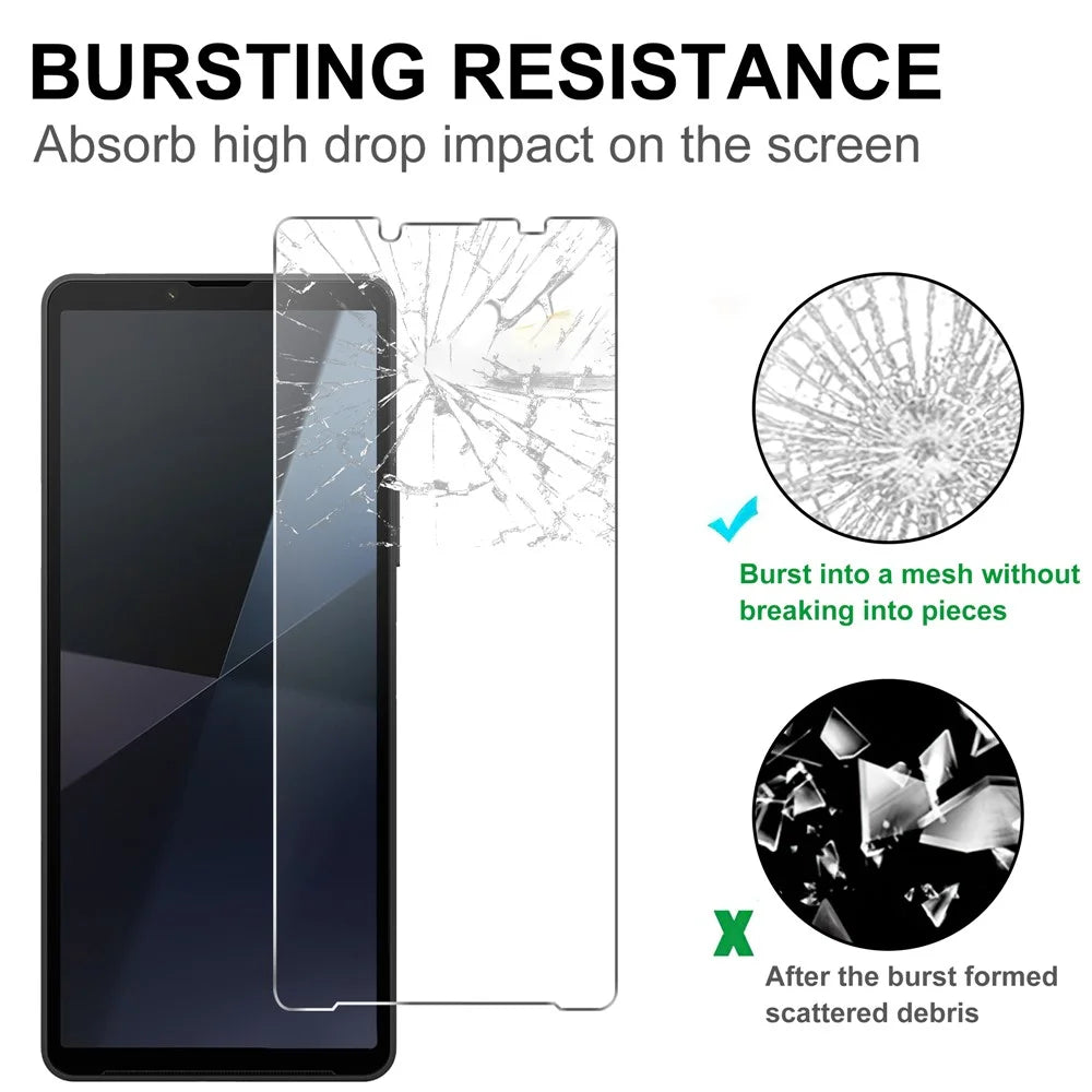 For Sony Xperia 10 VII Screen Protector 2.5D HD Tempered Glass Film - 4