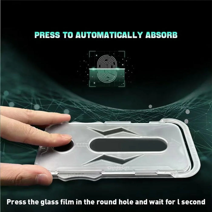 JRNLT For iPhone 17 Screen Protector 28 Degree Anti Spy Tempered Glass Film with Installation Tool - 4