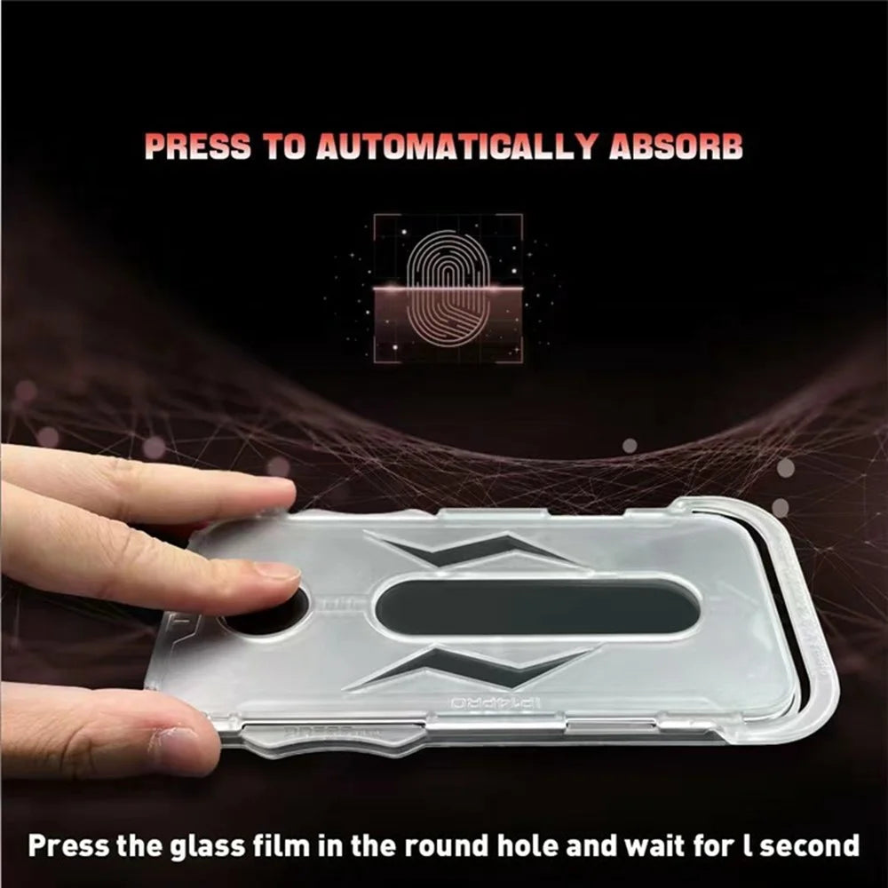 JRNLT For iPhone 17 Screen Protector Matte Anti Fingerprint 9H Tempered Glass Film with Installation Tool - 3