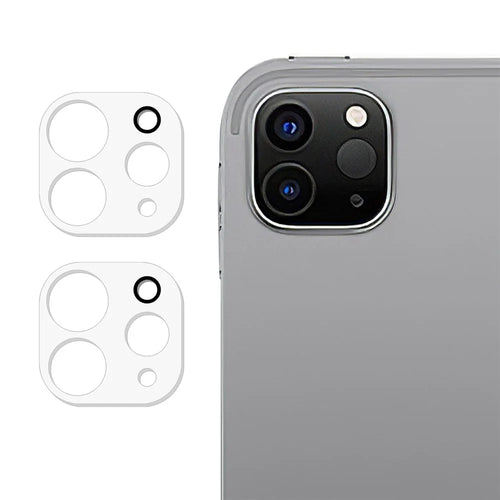 2Pcs / Set For iPad Pro 11 (2022) / (2021) / (2020) / iPad Pro 12.9 (2022) / (2021) / (2020) Anti-scratch Tempered Glass Camera Lens Protector 3D Arc Edge Ultra Clear Lens Protective Film - 1