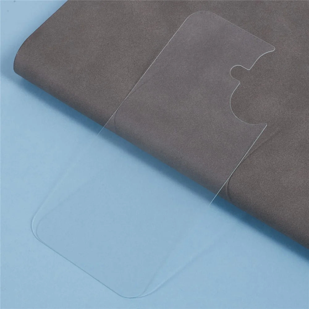 For iPhone 17 HD Clear Tempered Glass Back Film 2.5D Arc Edge 9H Hardness Anti-Scratch Back Protector - 3