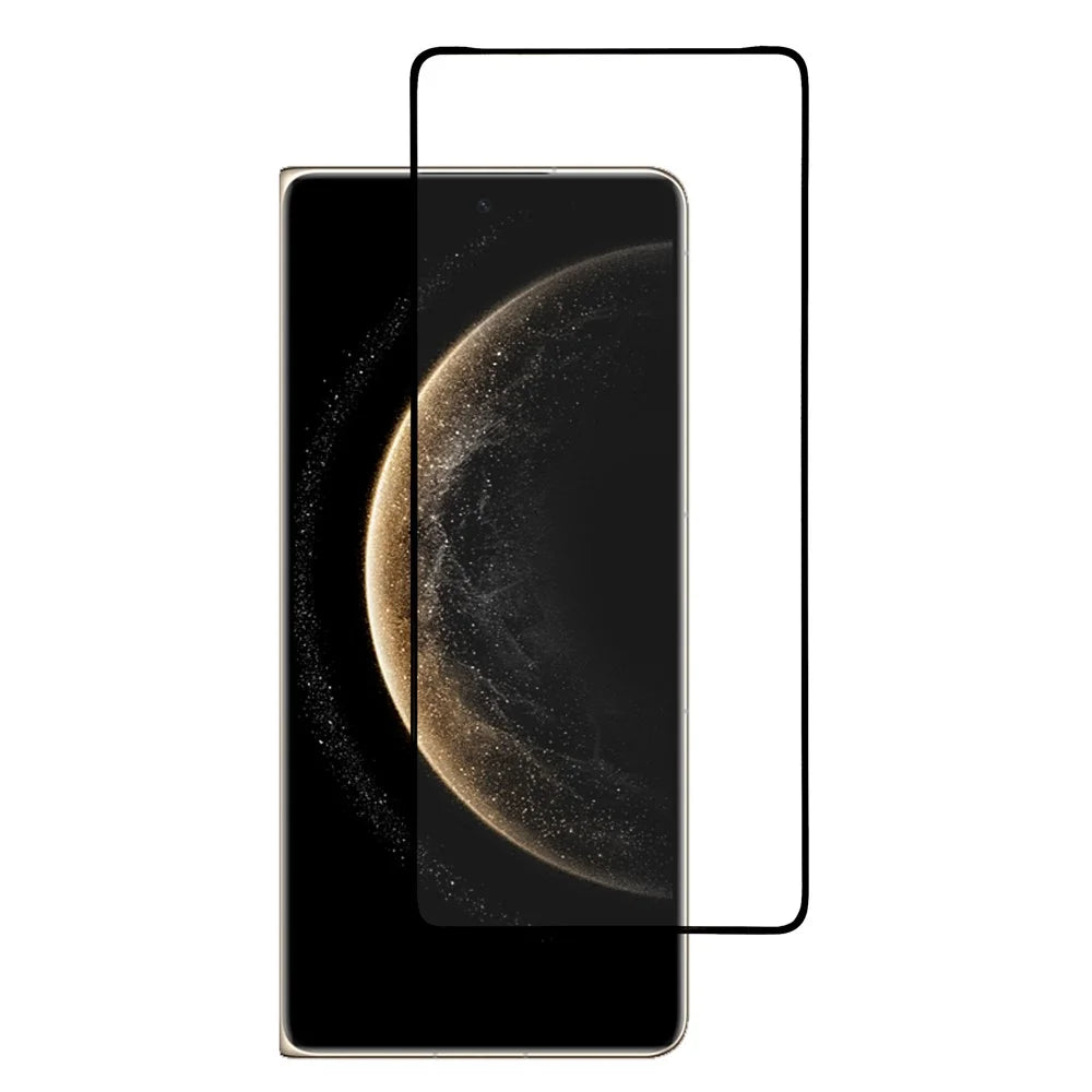 For Huawei Mate X6 Front Screen Protector Black Edge Full Glue Curved Tempered Glass Clear Film - 1