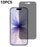 10Pcs For iPhone 17 Anti-Spy Tempered Glass Screen Protector Anti-Scratch Full Coverage Screen Film - 1