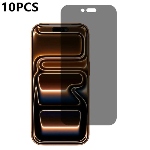 10Pcs For iPhone 17 Pro Max Anti-Spy Tempered Glass Screen Protector Anti-Scratch Full Coverage Screen Film - 1