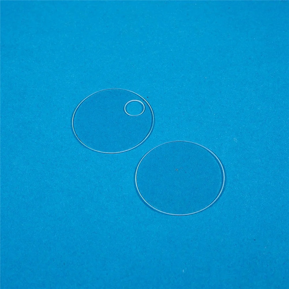 For Huawei P50 Pocket / P50 Pocket S 2 Set Camera Lens Protector (Upper + Lower) 2.5D Arc Edge Ultra Clear Tempered Glass Lens Film - 4