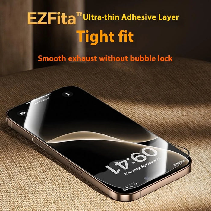 BENKS For iPhone 17 Pro Max HD Clear Screen Protector Hot Bending Full Glue Corning Gorilla Glass Film - 5