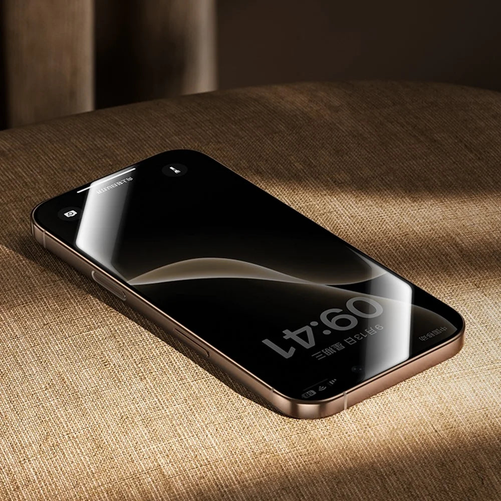BENKS For iPhone 17 Pro Anti Spy Screen Protector Hot Bending Full Glue Corning Gorilla Glass Film - 7