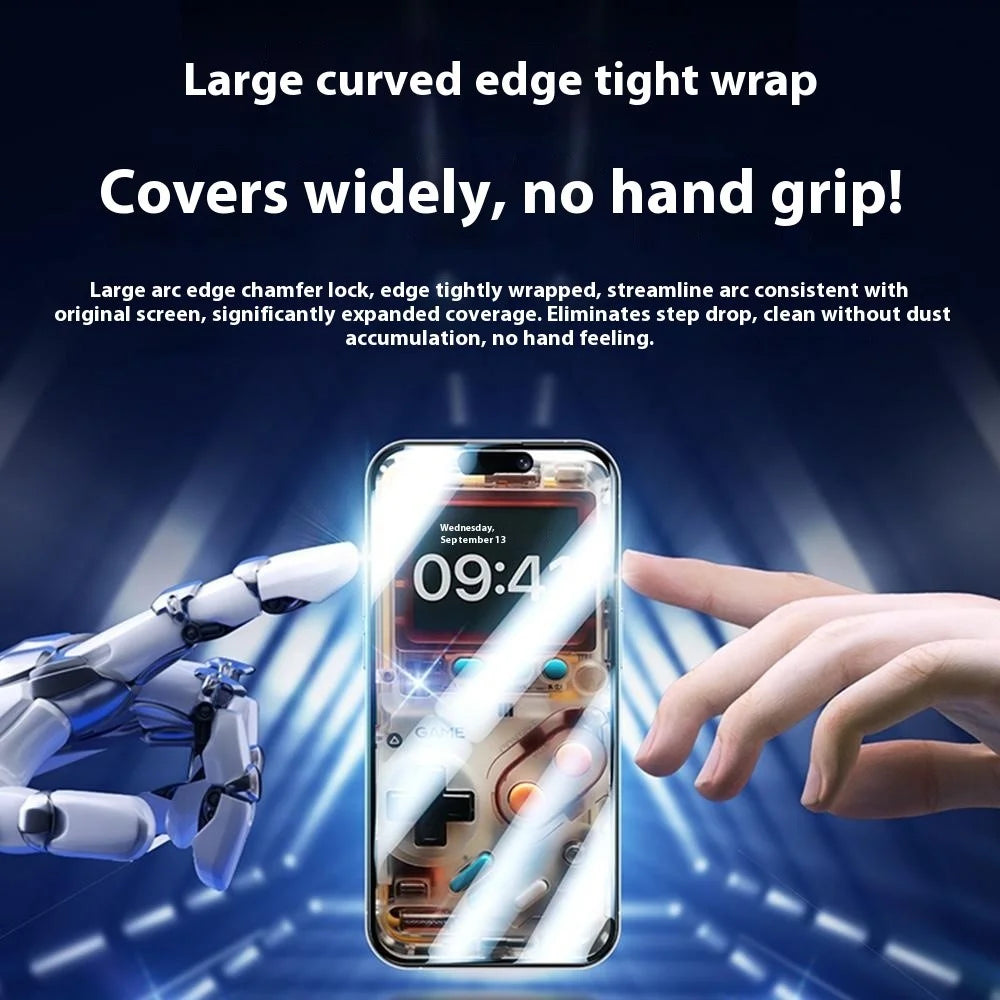 BENKS For iPhone 17 Pro Max / 16 Pro Max High Aluminium-silicon Glass Screen Protector AG Nano Frosted Film - 6