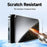 2Pcs For iPhone 17 Pro Max Tempered Glass HD Clear Screen Protector with Automatic Dust Removal Tool - 6