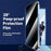 2Pcs For iPhone Air Anti Spy Tempered Glass Screen Protector with Automatic Dust Removal Tool - 5