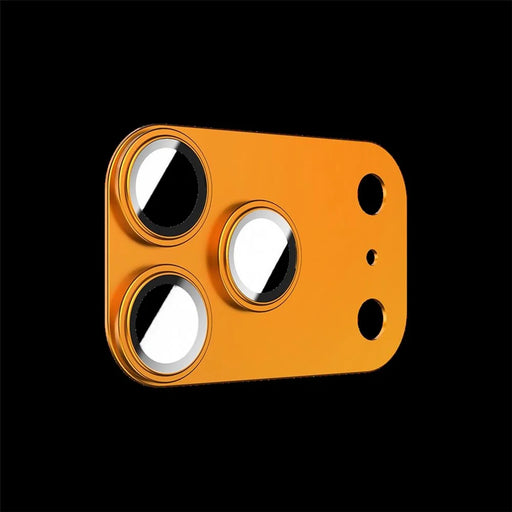 BENKS For iPhone 17 Pro Max Camera Lens Protector Corning Gorilla Glass + Metal Full Cover Lens Film - Orange - 1