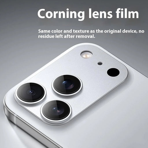 BENKS For iPhone 17 Pro Max Camera Lens Protector Corning Gorilla Glass + Metal Full Cover Lens Film - Orange - 2