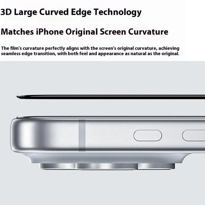 BENKS Zero Arc Series for iPhone Air Screen Protector High Aluminium-silicon Glass HD Clear Film - 5