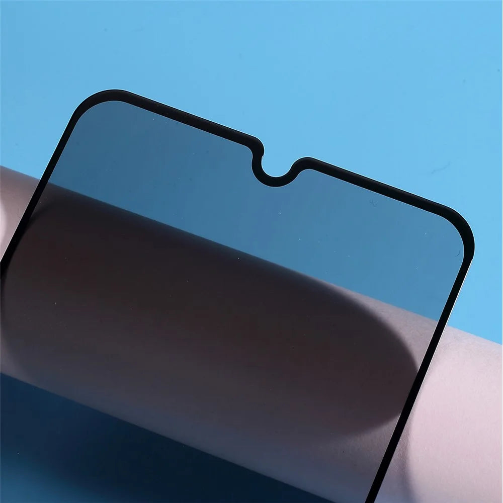 Anti-Peep Screen Protector For Motorola Moto G06 Power 4G / G06 4G / Xiaomi Poco C75 4G / Redmi 14R 5G / 4C 4G Full Glue Silk Printing Tempered Glass Film - 6