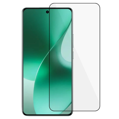 For Realme 15 Pro 5G Screen Protector Side Glue Silk Printing Tempered Glass Film Support Fingerprint Unlock - 1