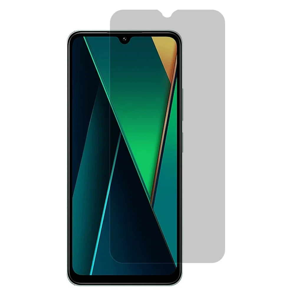 Anti-Spy Screen Protector For Motorola Moto G06 Power 4G / G06 4G / Xiaomi Poco C75 4G / Redmi 14R 5G / 14C 4G , High Aluminum-Silicon Glass Film No Black Edges - 1
