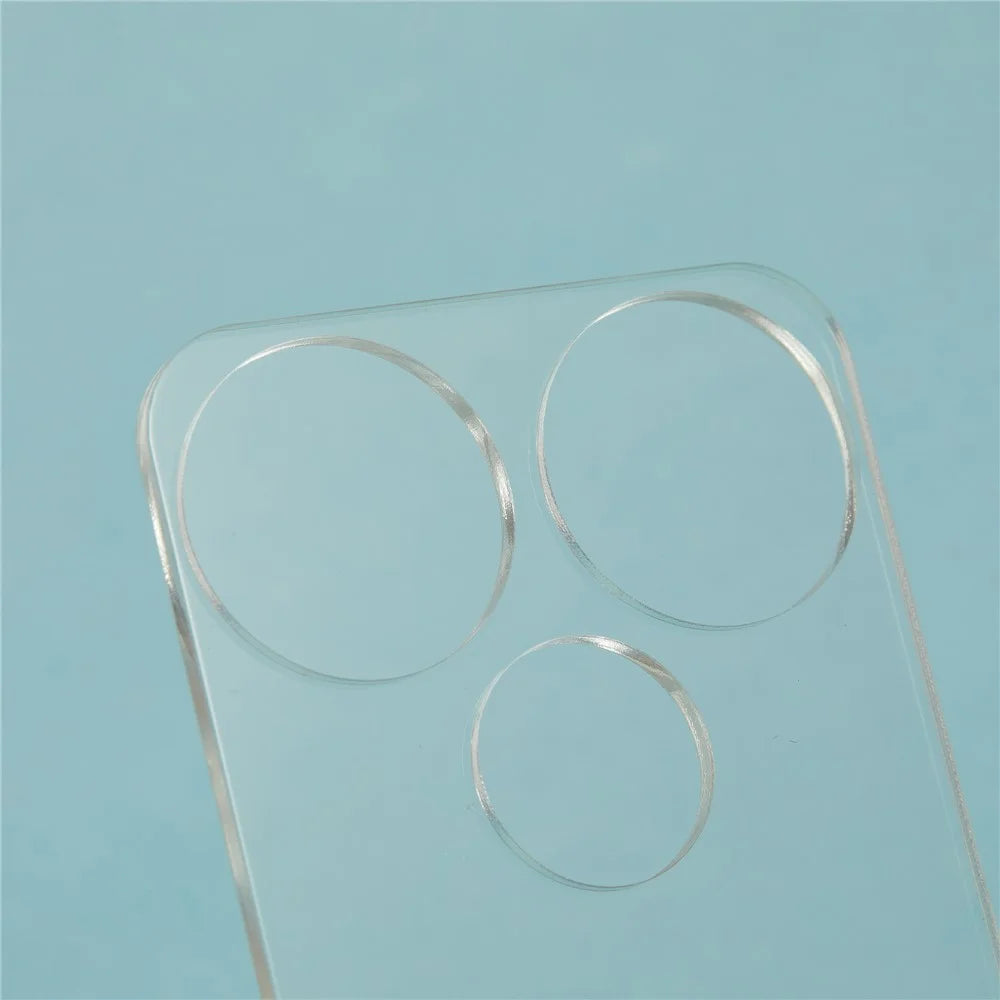 2Pcs For Realme P4 Pro 5G Camera Lens Protector 3D Arc Edge Anti-Scratch Tempered Glass Lens Film - Transparent - 5