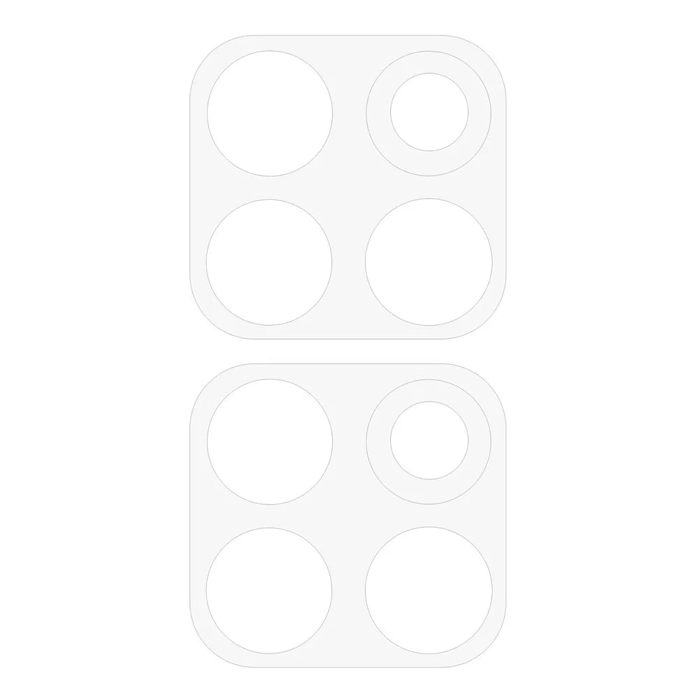 2Pcs For Honor 400 Smart 5G / X7d 4G Full Cover Camera Lens Protector 3D Arc Edge Anti-Scratch Tempered Glass Lens Film - Transparent - 2