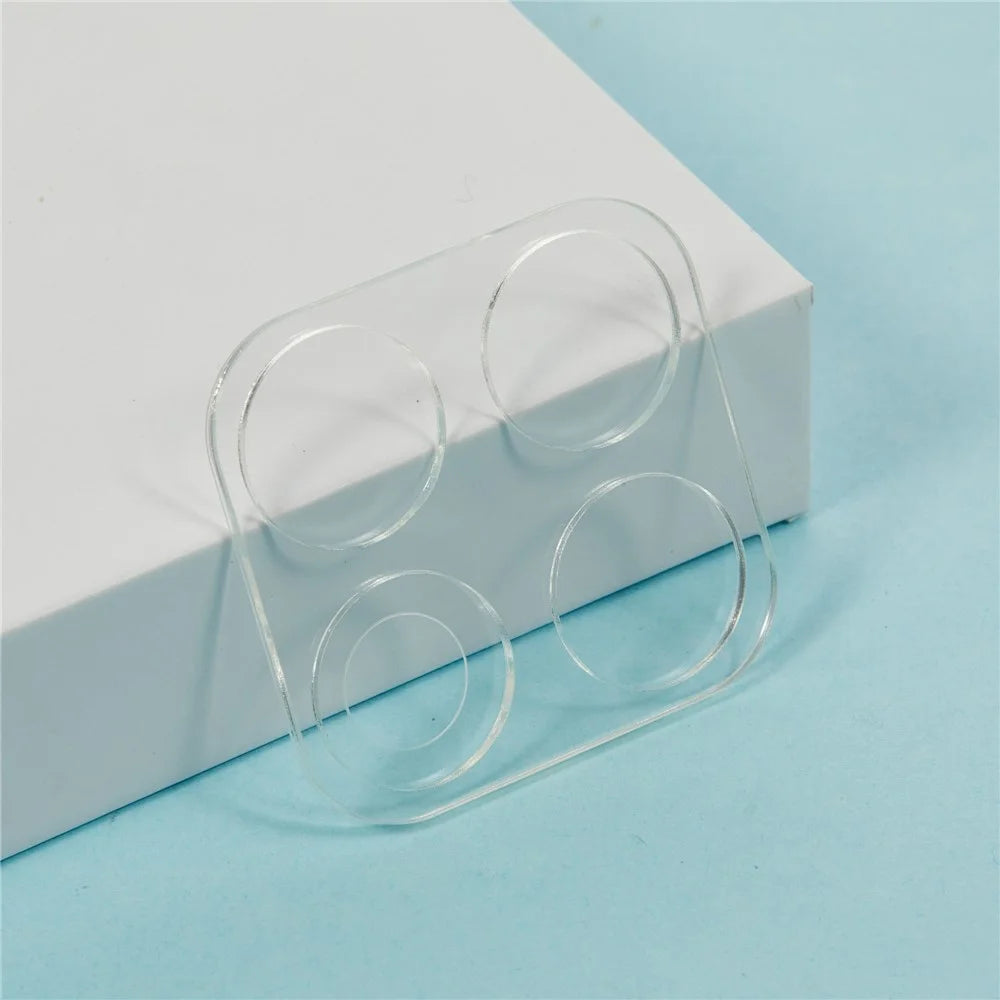 2Pcs For Honor 400 Smart 5G / X7d 4G Full Cover Camera Lens Protector 3D Arc Edge Anti-Scratch Tempered Glass Lens Film - Transparent - 4