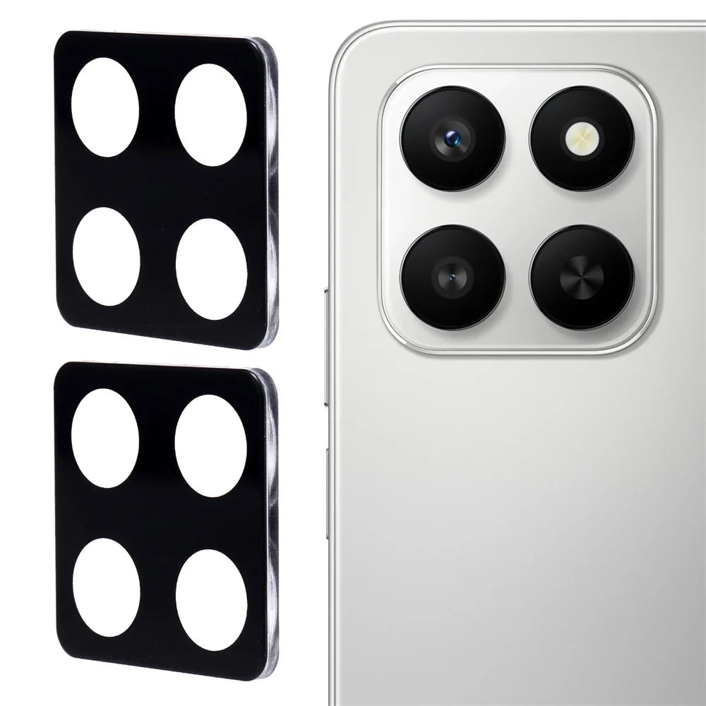 2Pcs Camera Lens Protector for Honor 400 Smart 5G / X7d 4G Silk Printing Lens Film 3D Arc Edge - 1