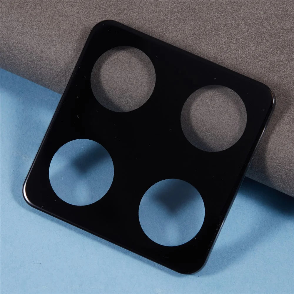 2Pcs Camera Lens Protector for Honor 400 Smart 5G / X7d 4G Silk Printing Lens Film 3D Arc Edge - 3