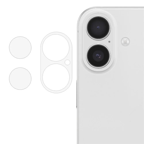 For iPhone 17 Camera Lens Protector Tempered Glass Lens Film with Base Protection - 1