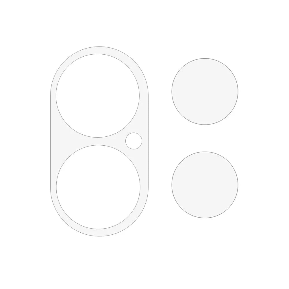 For iPhone 17 Camera Lens Protector Tempered Glass Lens Film with Base Protection - 2