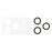 For iPhone 17 Pro Camera Lens Protector Black Circle Tempered Glass Lens Film with Base Protection - 2