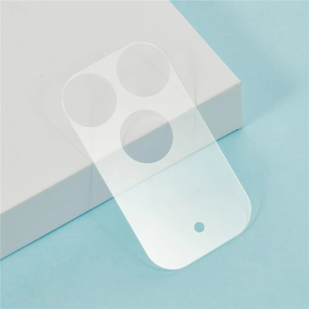 For iPhone 17 Pro Max Camera Lens Protector Black Circle Tempered Glass Lens Film with Base Protection - 4