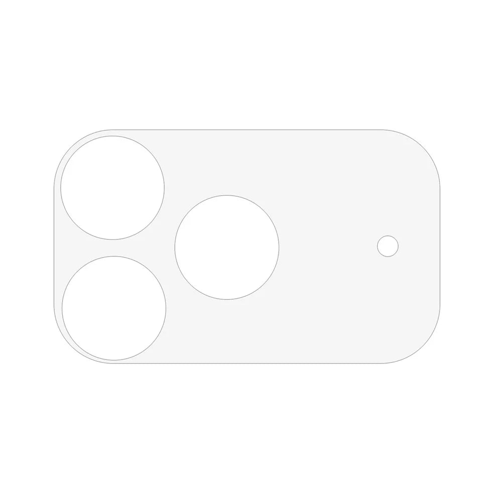 For iPhone 17 Pro Camera Lens Protector HD Clear High Aluminium-silicon Glass Lens Film with Base Protection - 2