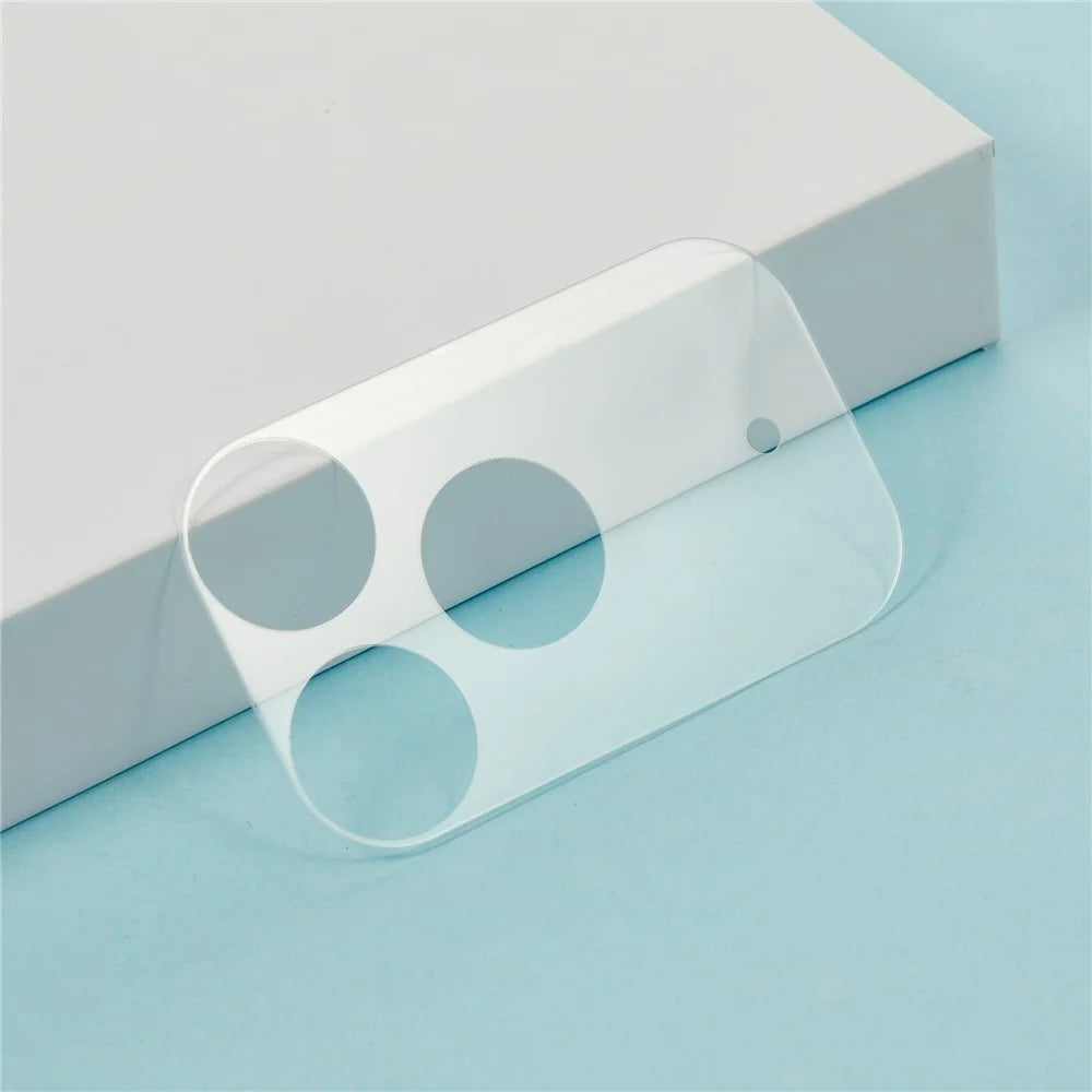 For iPhone 17 Pro Camera Lens Protector HD Clear High Aluminium-silicon Glass Lens Film with Base Protection - 4