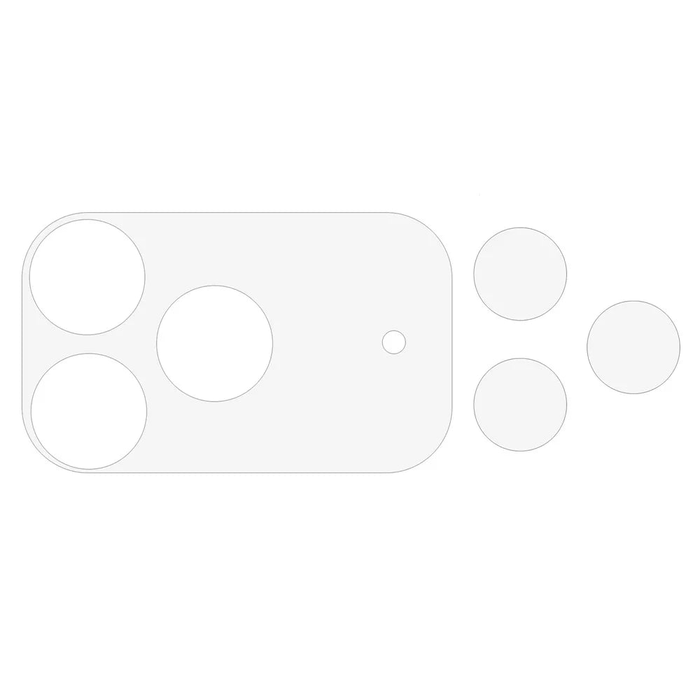 For iPhone 17 Pro Camera Lens Protector Tempered Glass Lens Film with Base Protection - 2