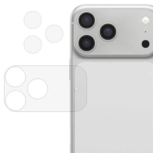 For iPhone 17 Pro Max Camera Lens Protector Tempered Glass Lens Film with Base Protection - 1