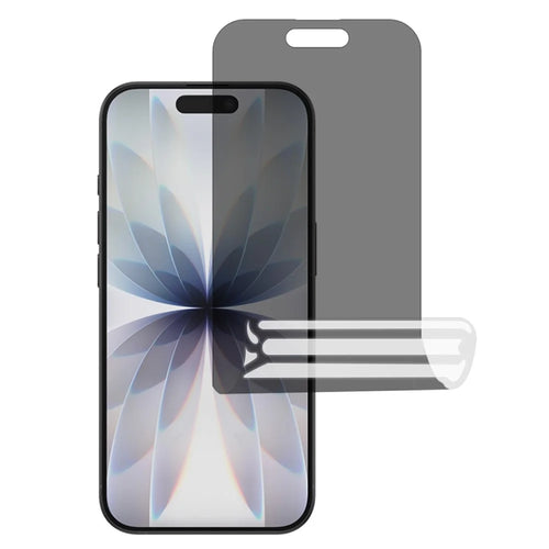 For iPhone 17 / 16 Pro PET Screen Hydrogel Film Anti-Spy Screen Protector Full Coverage - 1