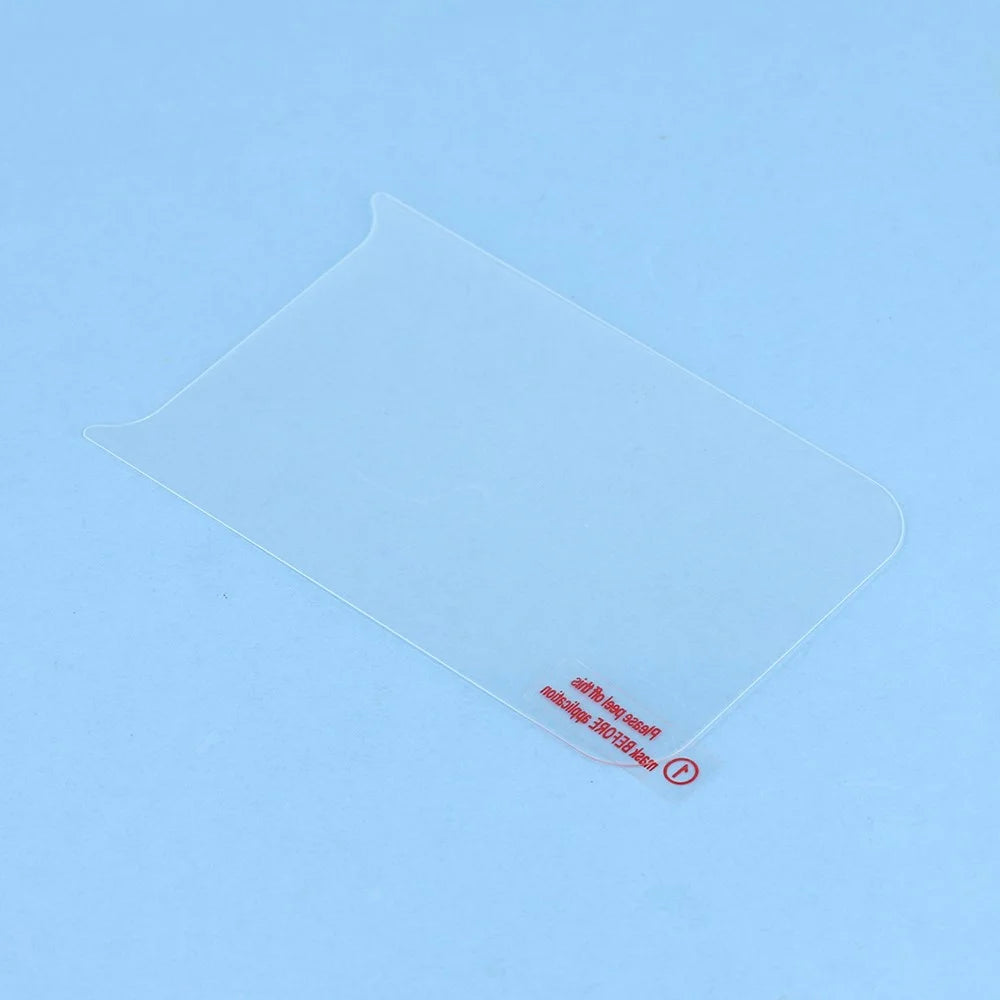 For iPhone Air Tempered Glass Back Film 2.5D Arc Edge Back Protector + Black Circle Lens Film - 5