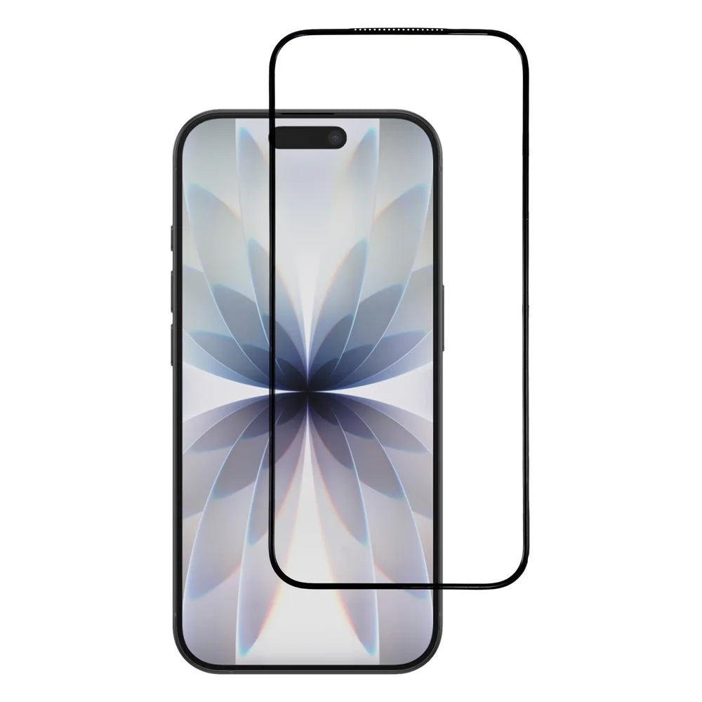 For iPhone 17 / 16 Pro Screen Protector HD Clear Anti-explosion PC Edge Tempered Glass Film - 1