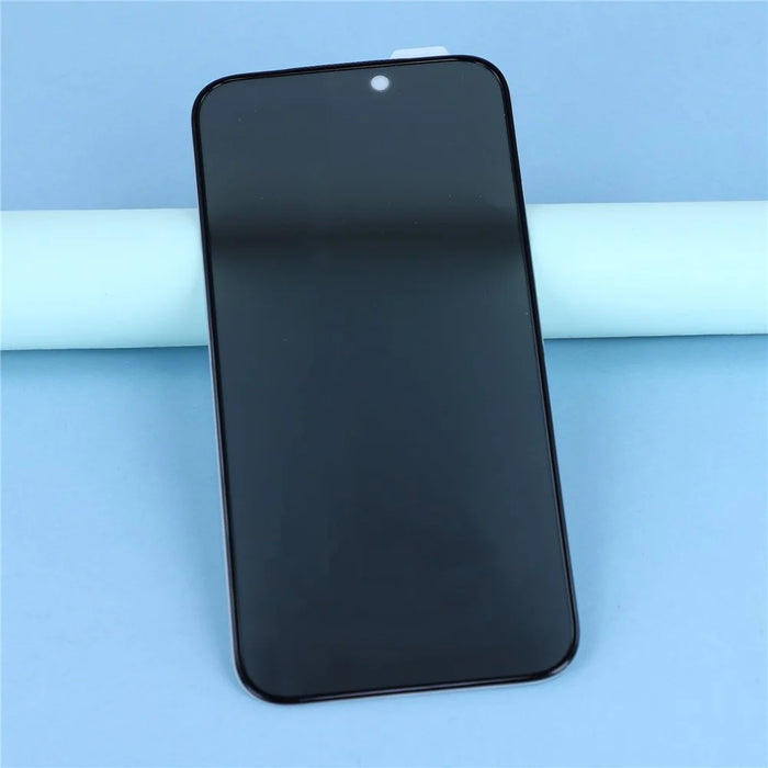 For iPhone 17 Pro Privacy Screen Protector 180-Degree Anti-Spy Anti-Explosion PC Edge Tempered Glass Film - 3