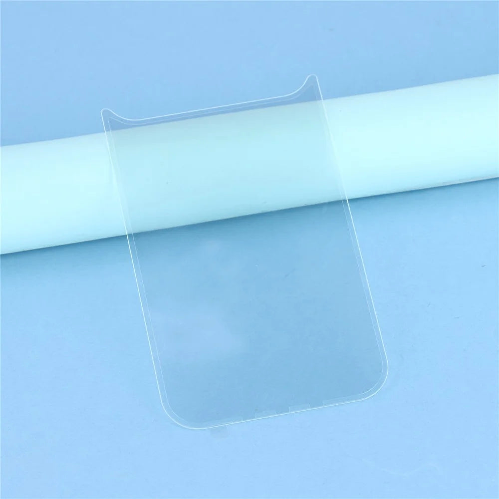 For iPhone 17 Pro Back Screen Protector Clear Explosion-Proof Phone Rear Tempered Glass Film (Side Glue) - 4