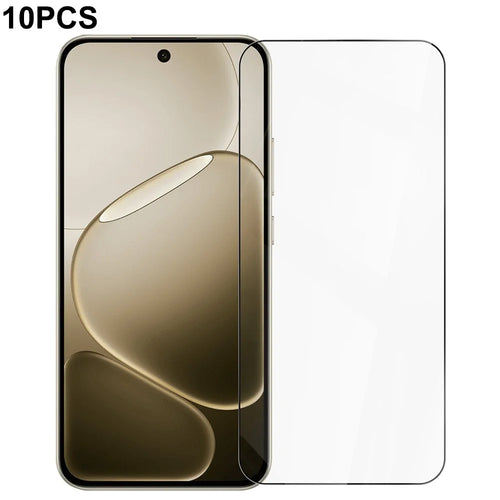 RURIHAI 10Pcs For Oppo A6 Pro 4G (Global) / 5G (Global) / A6 4G (China) / A6 5G (China) High Aluminium-Silicon Glass Film 0.26mm 2.5D Screen Protector - 1