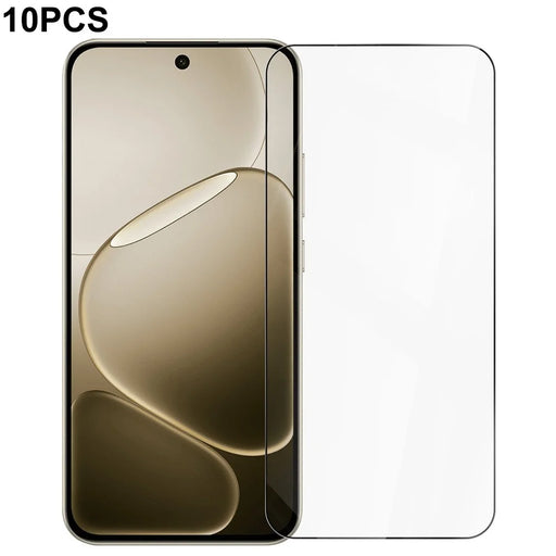 RURIHAI 10Pcs For Oppo A6 Pro 4G (Global) / 5G (Global) / A6 4G (China) / A6 5G (China) High Aluminium-Silicon Glass Film 0.26mm 2.5D Screen Protector - 1